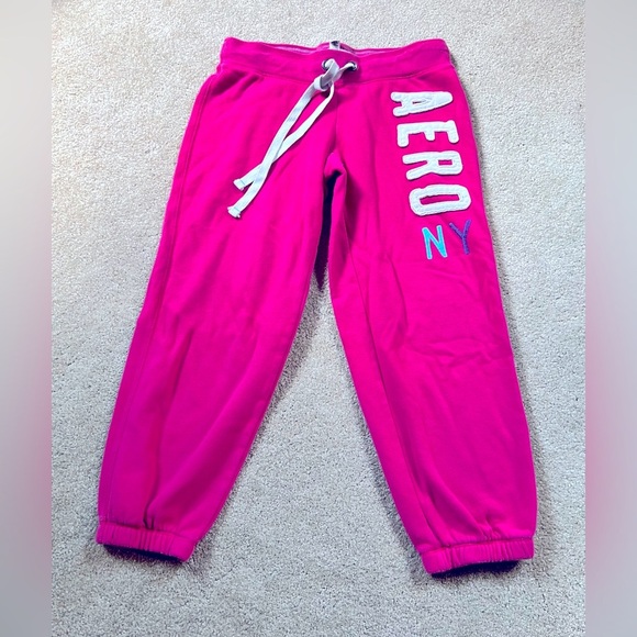 Aeropostale Pants - Aeropostale Y2K Hot Pink Joggers